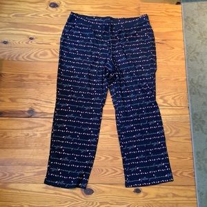 (Bin 7)  Sonoma stretch and soft patterned pj pants-XXL